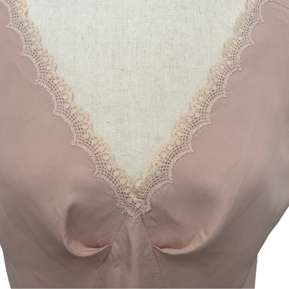 Vintage Marc Jacob’s Silk Blend Lace Trim Pink Camisole - Picture 4 of 9